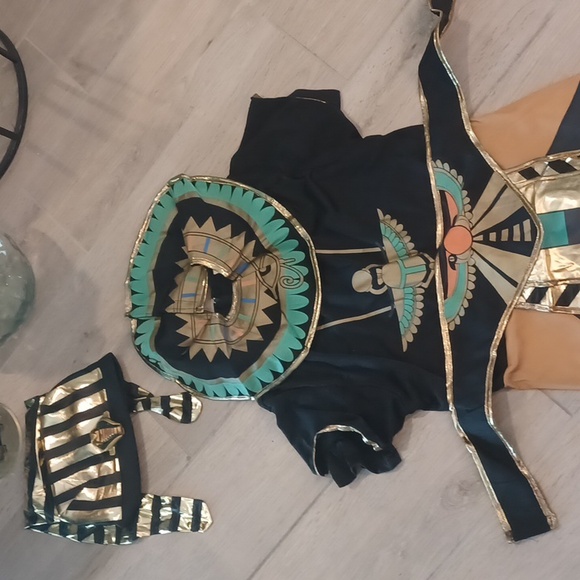 NEW SPOOKTACULAR Adult Men Size Medium, XL King of Egypt King Tut Costume - Picture 11 of 15